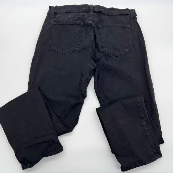 J Brand Women's Skinny Leg in Deep Black Mid Rise Woman's Jeans Size 30 - Picture 3 of 12